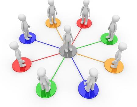 Netzwerkarbeit symbolisch © Pixabay